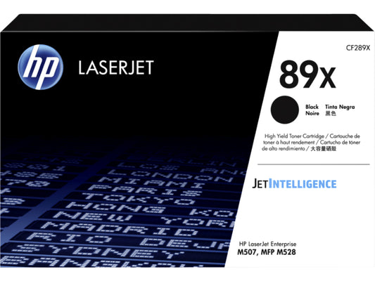 HP CF289X 89X Zwarte Tonercartridge - Origineel