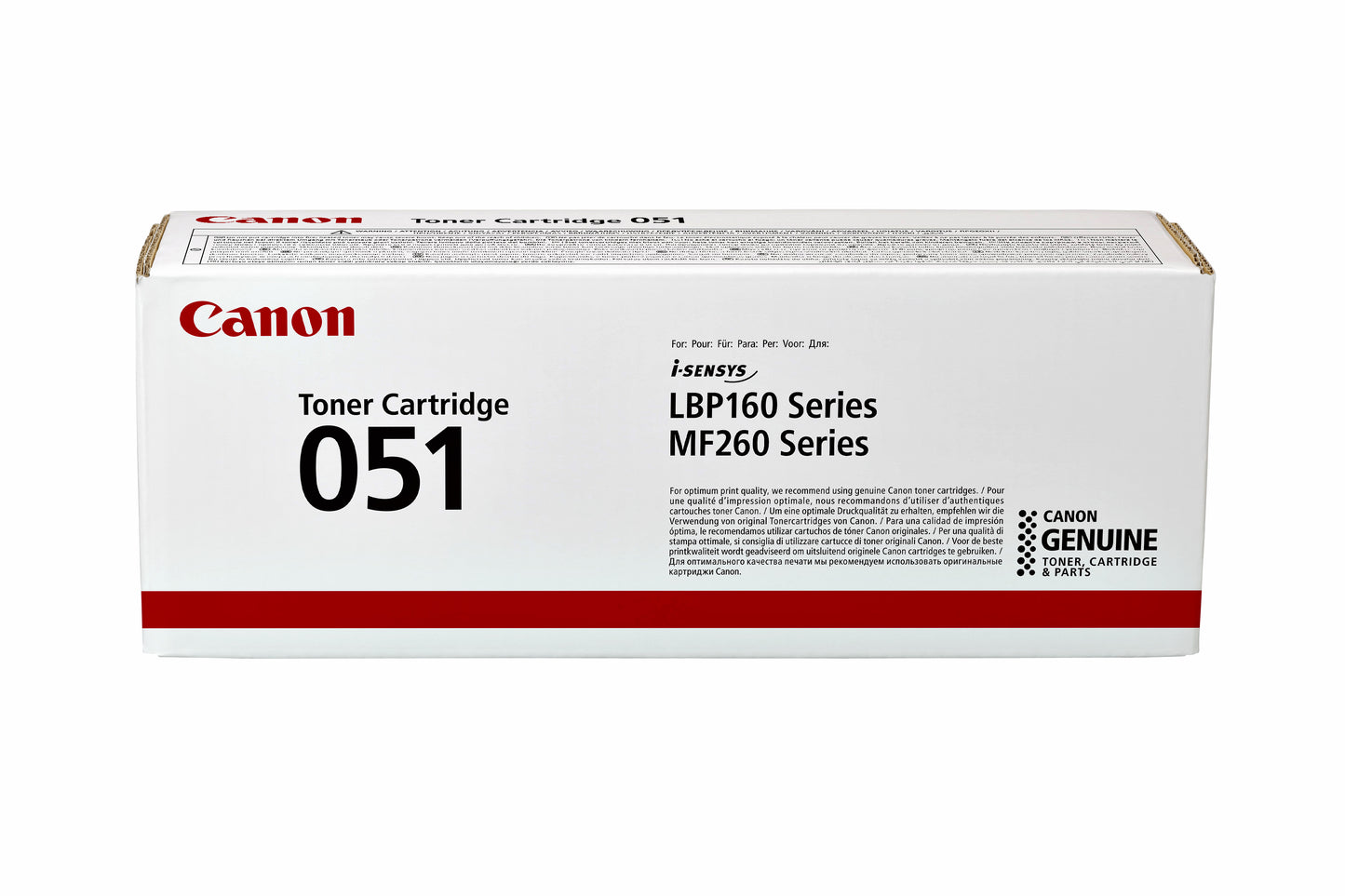 Canon 051 Zwart Tonercartridge voor Betrouwbare Afdrukken