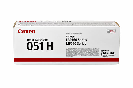Canon 051H Zwart Tonercartridge (High Capacity)
