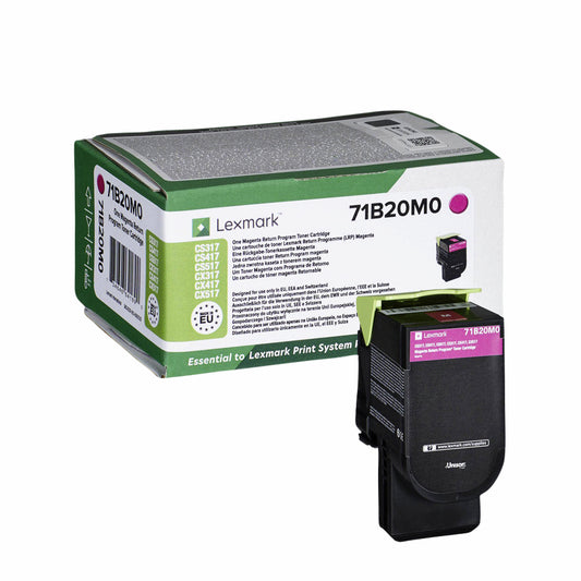 Lexmark 71B20M0 Rood Tonercartridge, 2300 pagina's