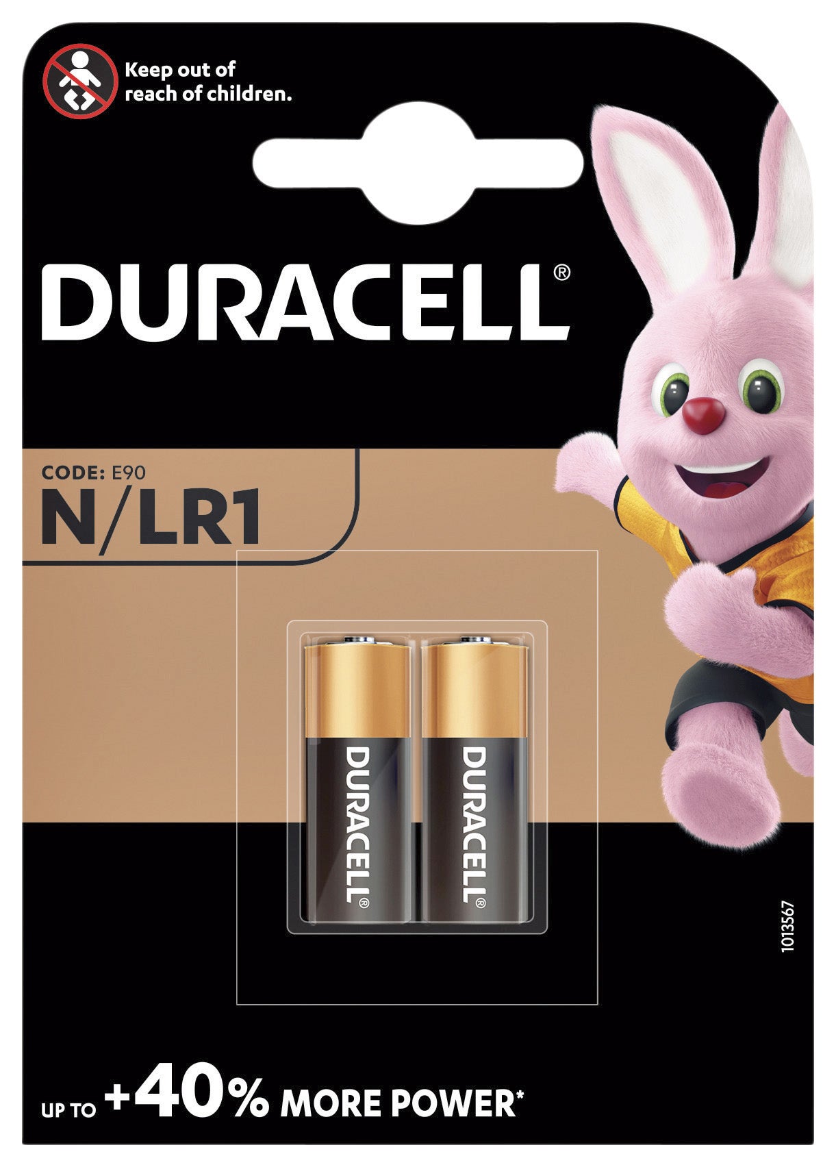 Duracell N alkaline batterij voor zaklampen en alarmen