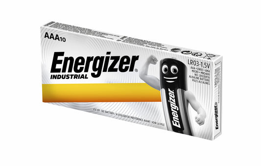 Energizer Industrial AAA Alkaline Batterijen 4 Stuks