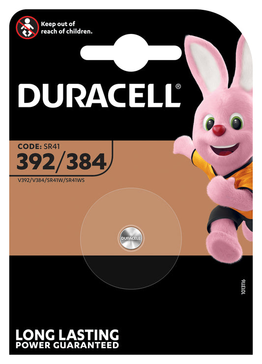 Duracell LR41 alkaline knoopcel 4 stuks