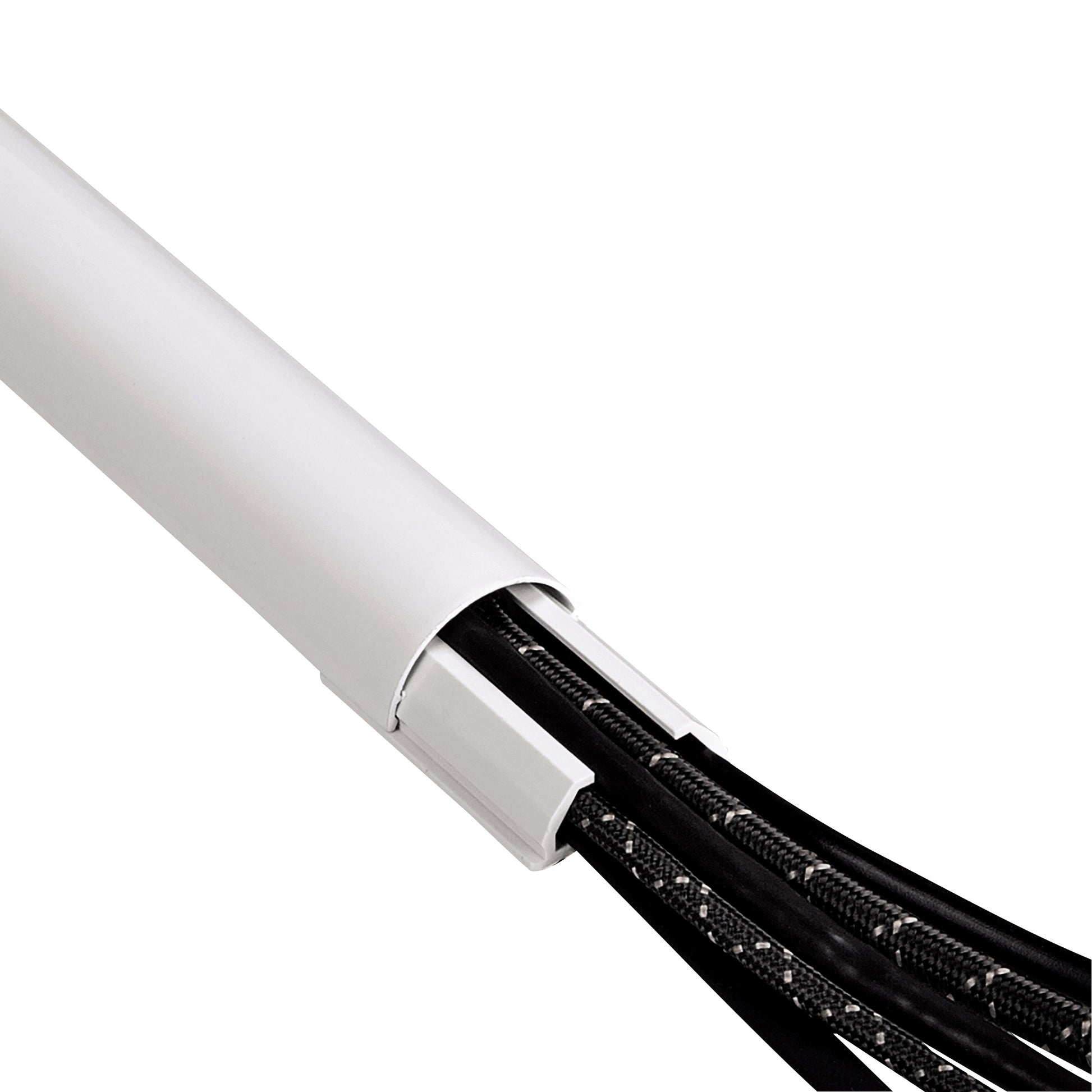 Kabelgoot HAMA Aluminium Half Rond 110-3.3-1.8cm Wit - 4