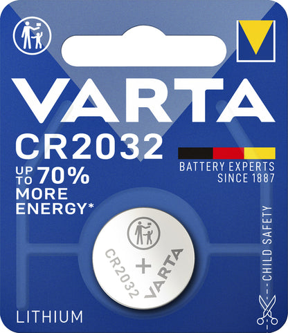 Varta CR2032 lithium knoopcelbatterij