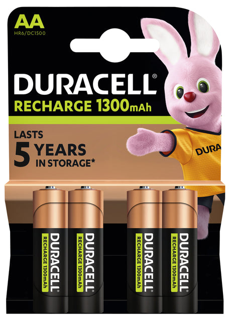 Duracell AA Plus oplaadbare batterij 1300mAh