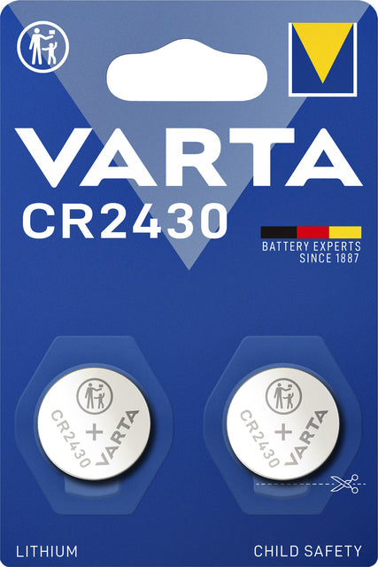 Varta CR2430 3V lithium knoopcelbatterij