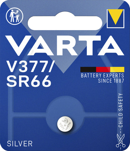 Varta V377 Horloge Knoopcel Batterij