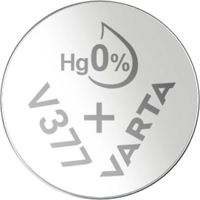Varta V377 Horloge Knoopcel Batterij - 2