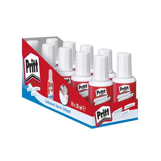 Correctievloeistof Pritt Correct it 20ml, snel droog en dekkend
