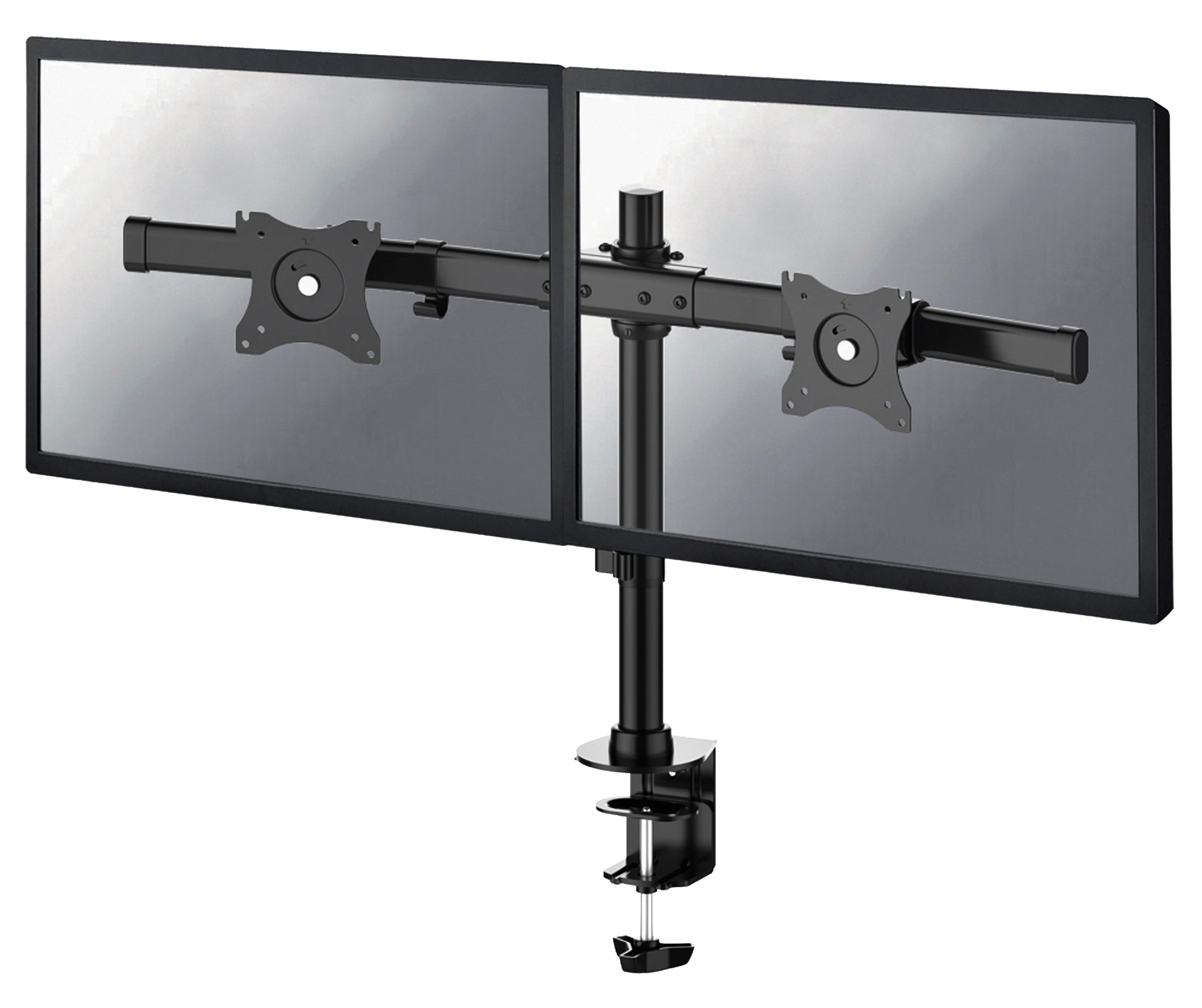 Neomounts DCB100 Dubbele Monitorarm 10-27 inch Zwart