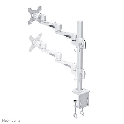 Monitorarm Neomounts D935 10-30" Klem Zilver - 5