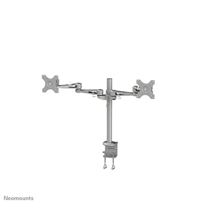 Monitorarm NeoMounts D935D voor 10-27 inch Schermen, Klem Zilver - 3