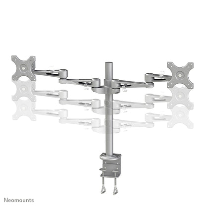 Monitorarm NeoMounts D935D voor 10-27 inch Schermen, Klem Zilver - 4