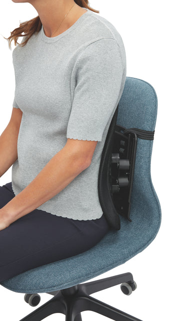 Kensington SmartFit Conform Zwart Rugsteun voor Ergonomisch Zitten - 3