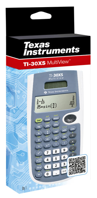 Texas TI-30XS Multiview Solar Wetenschappelijke Rekenmachine