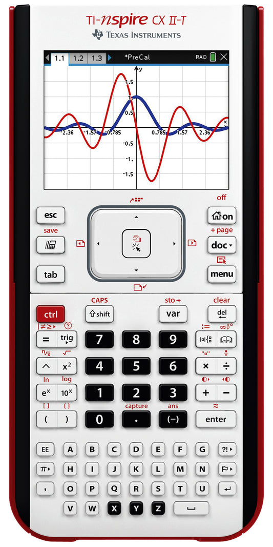 Texas TI-Nspire CX II-T Grafische Rekenmachine