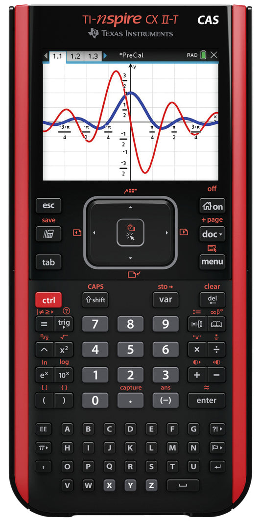 Grafische Rekenmachine Texas TI-Nspire CX II-T CAS