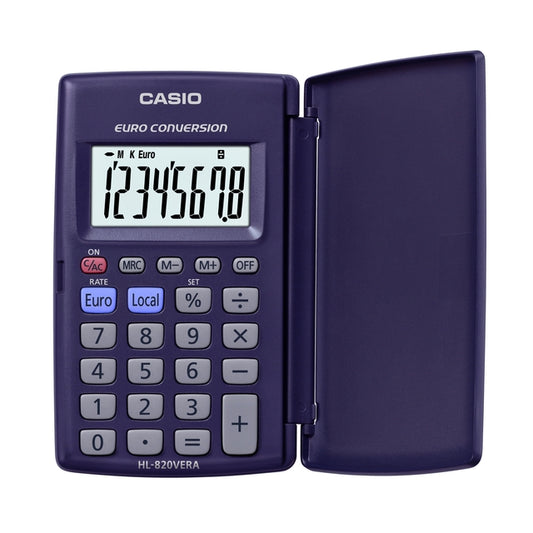 Casio HL-820VERA Zakrekenmachine met 8-cijferig display