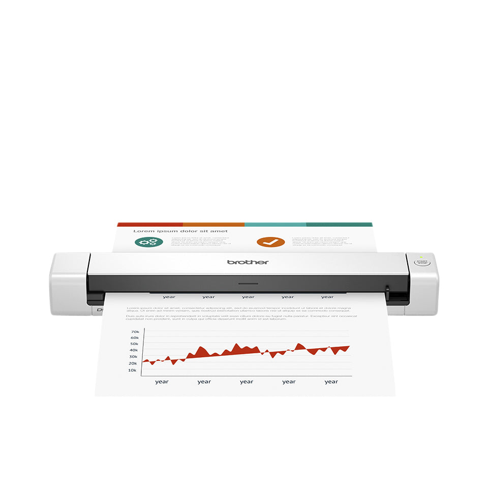 Brother DS-640 Draagbare Documentenscanner
