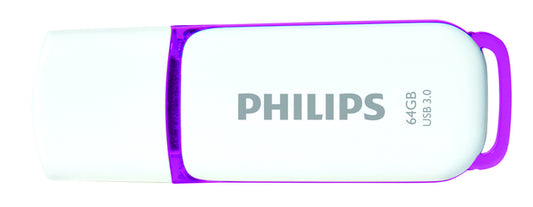 USB-stick Philips Snow 64GB USB 3.0 Paars