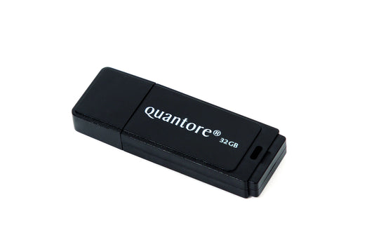 Quantore USB-stick 32GB USB 2.0 Zwart, High Speed