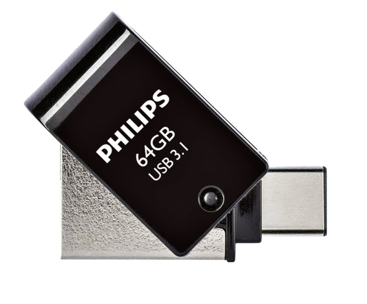 Philips 2-in-1 USB-C & USB-A Memory Key 64GB