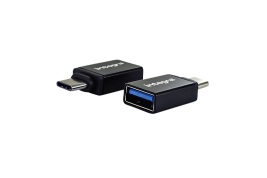 Integral USB-C naar USB-A Adapter 3.1 Zwart