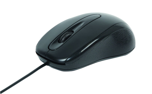 Quantore Zwarte USB-optische Muis