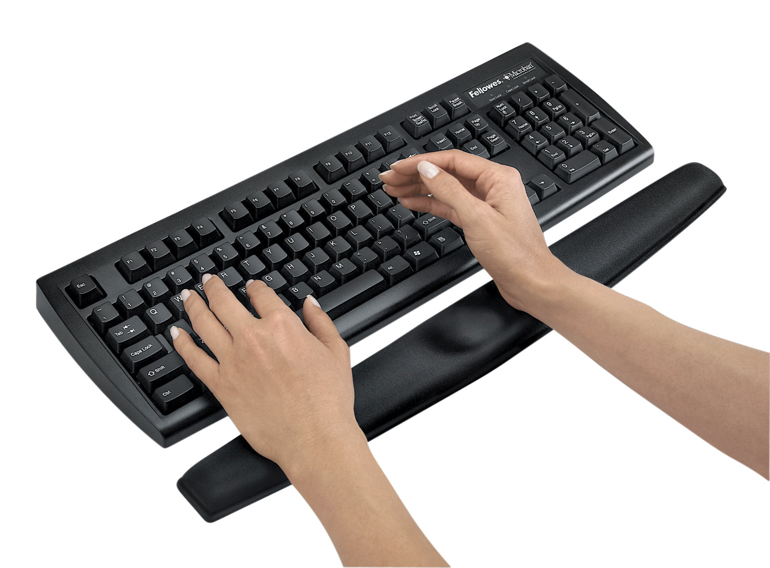 Memoryfoam polssteun Fellowes Zwart - 2