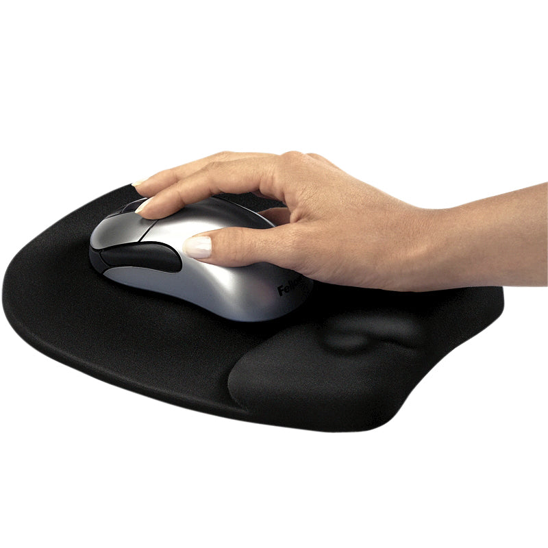 Fellowes Memory Foam Polssteun en Muismat Zwart - 2