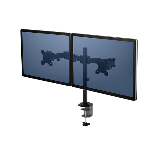 Fellowes Reflex Series Dual Monitorarm, in hoogte verstelbaar