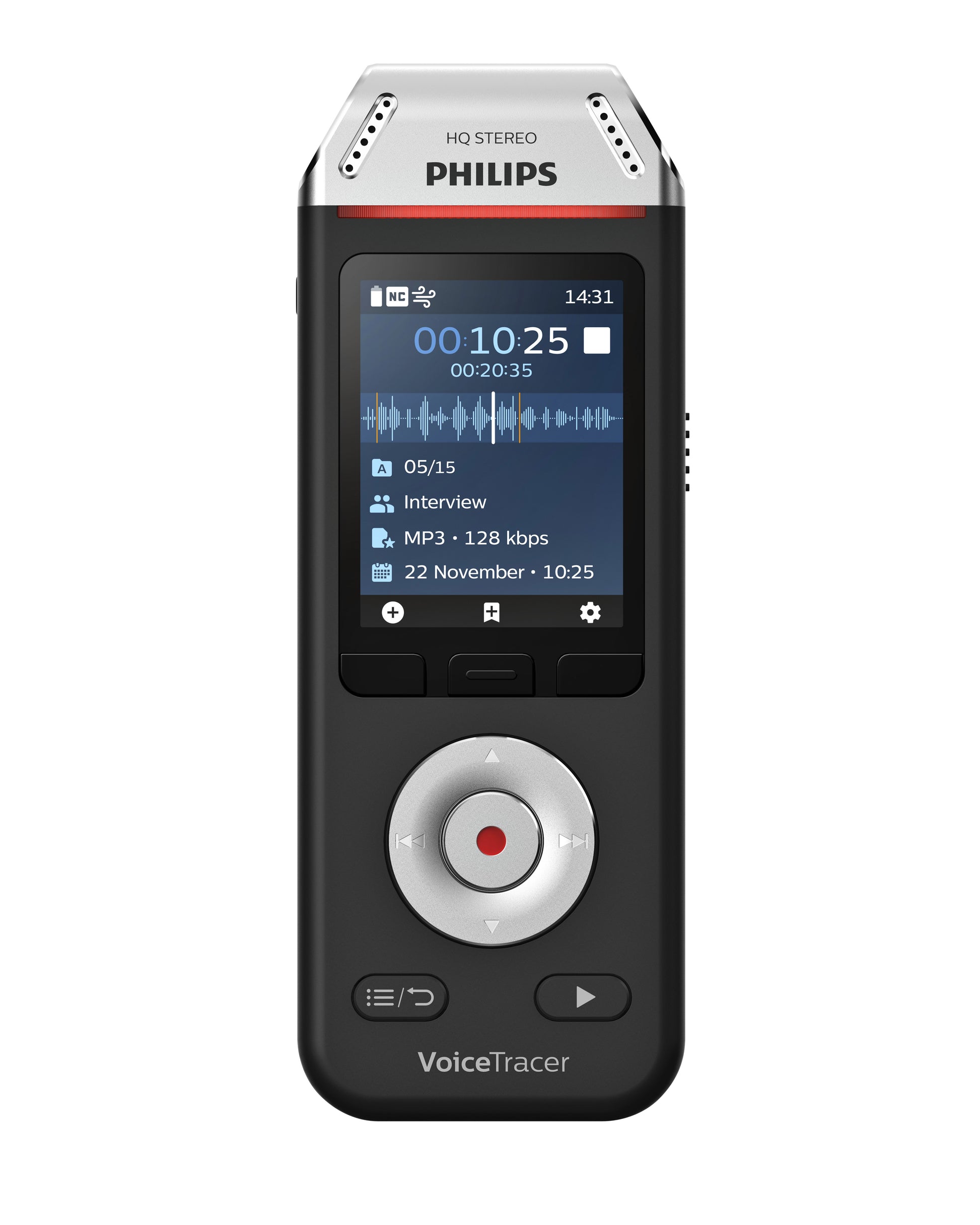 Philips DVT 2110 Interview Voice Recorder