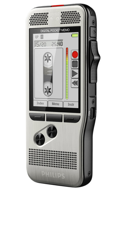 Philips Pocket Memo DPM 7200/02 met Microfoons en Software - 3