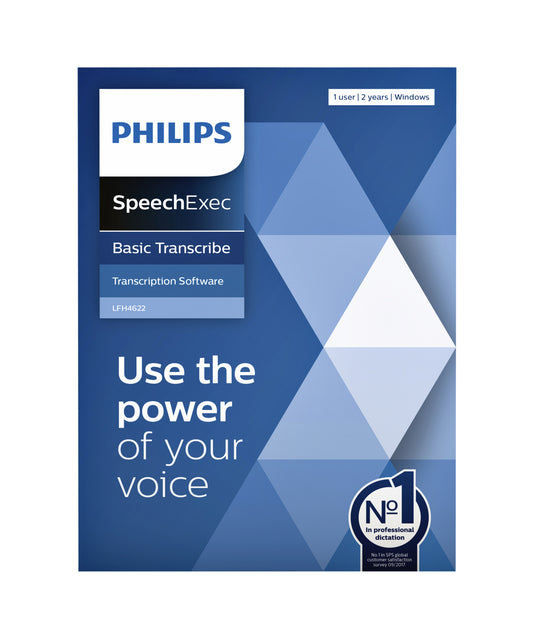 Philips SpeechExec Basic Transcribe licentie 2 jaar LFH4722