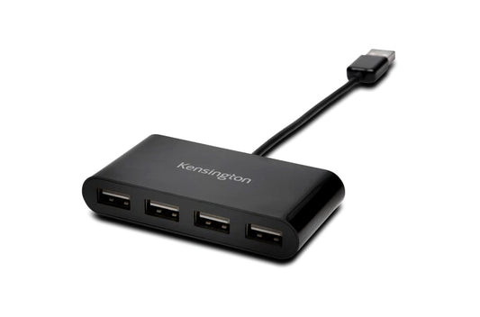 Kensington USB 2.0 4-Poorts Hub, Compact en Plug & Play - 2