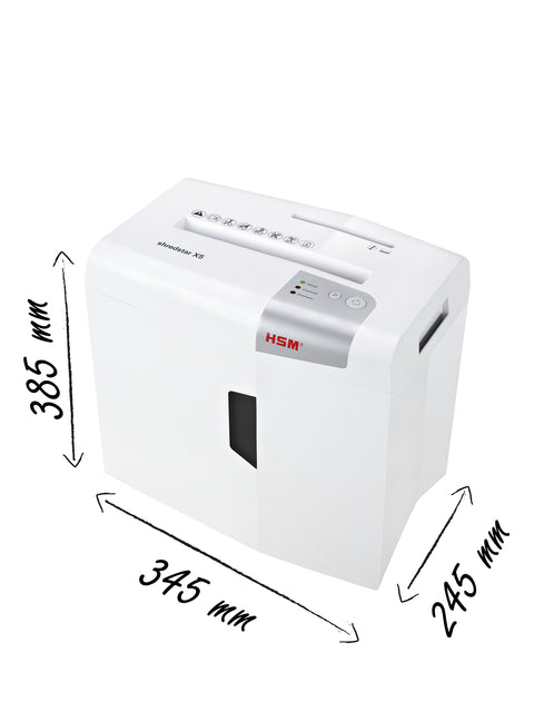 HSM Shredstar X5 Papiervernietiger 4.5x30mm