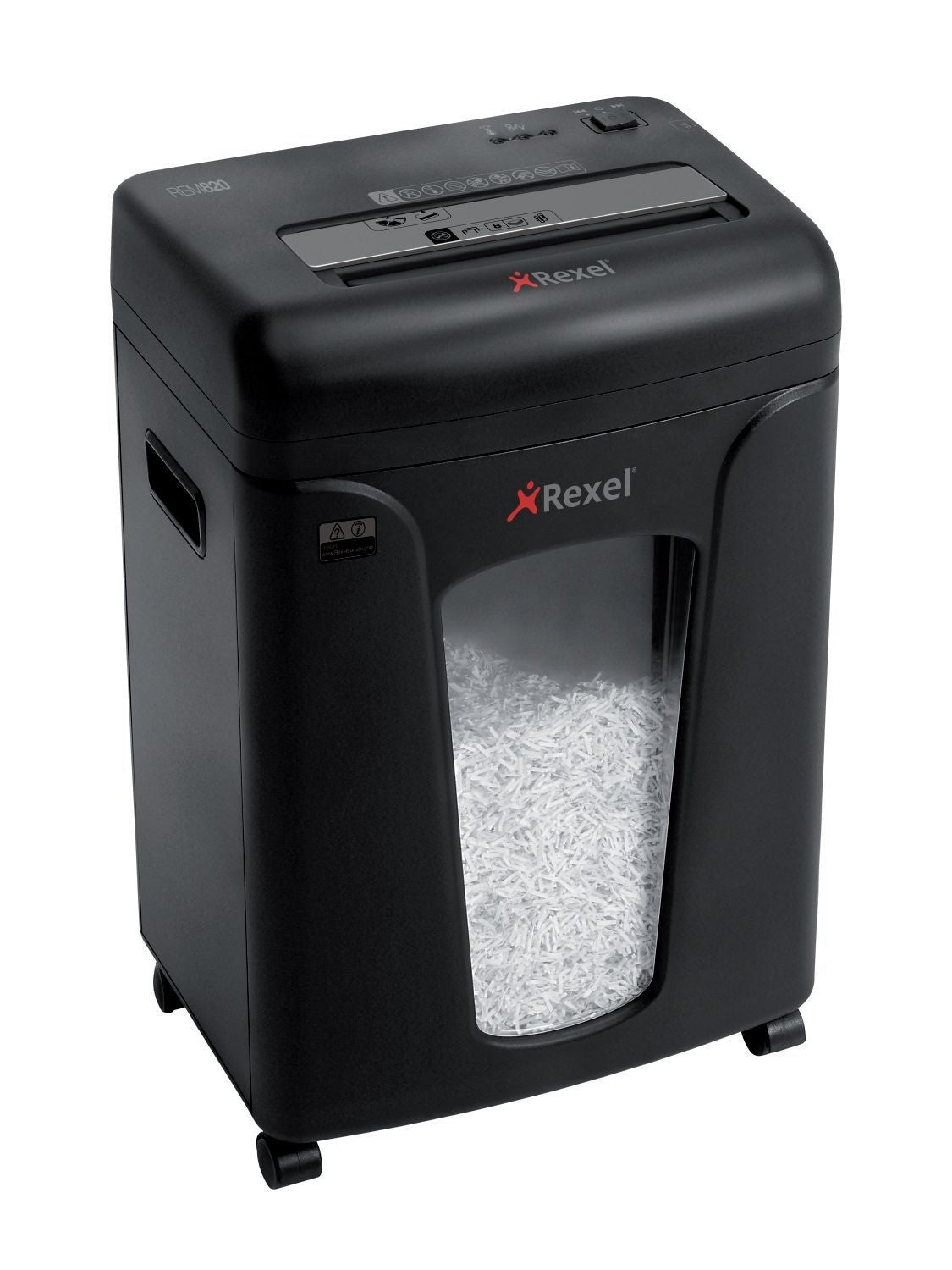 Rexel REM820 Papiervernietiger 2x15mm Microsnippers met 21L Bak - 3