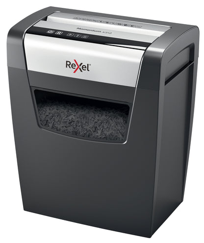 Rexel Momentum X312 Papiervernietiger 5x42mm voor Klein Kantoor