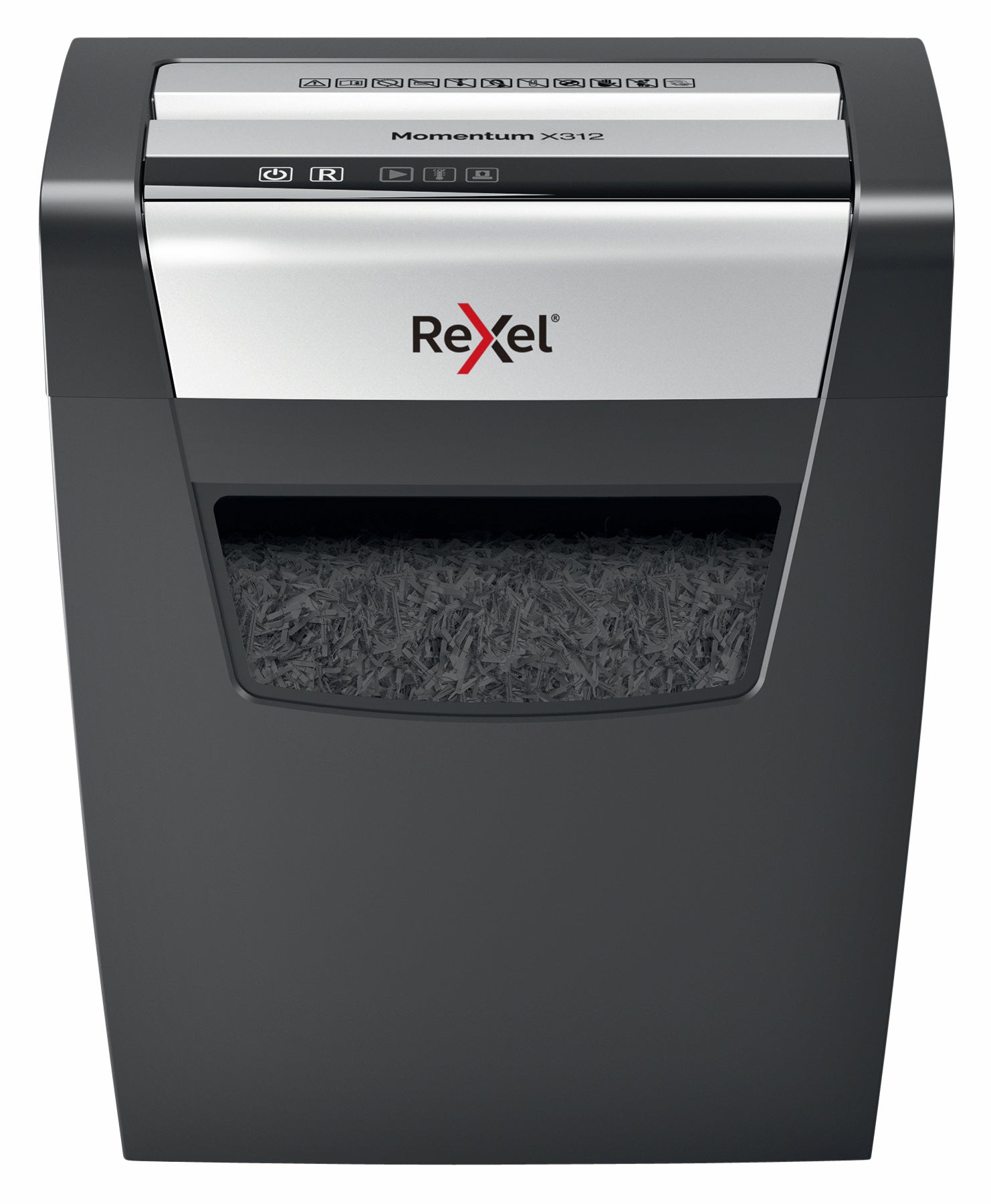 Rexel Momentum X312 Papiervernietiger 5x42mm voor Klein Kantoor - 2