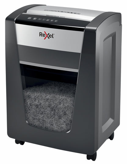Rexel Momentum M515 Papiervernietiger 2x15mm microsnippers, grote capaciteit