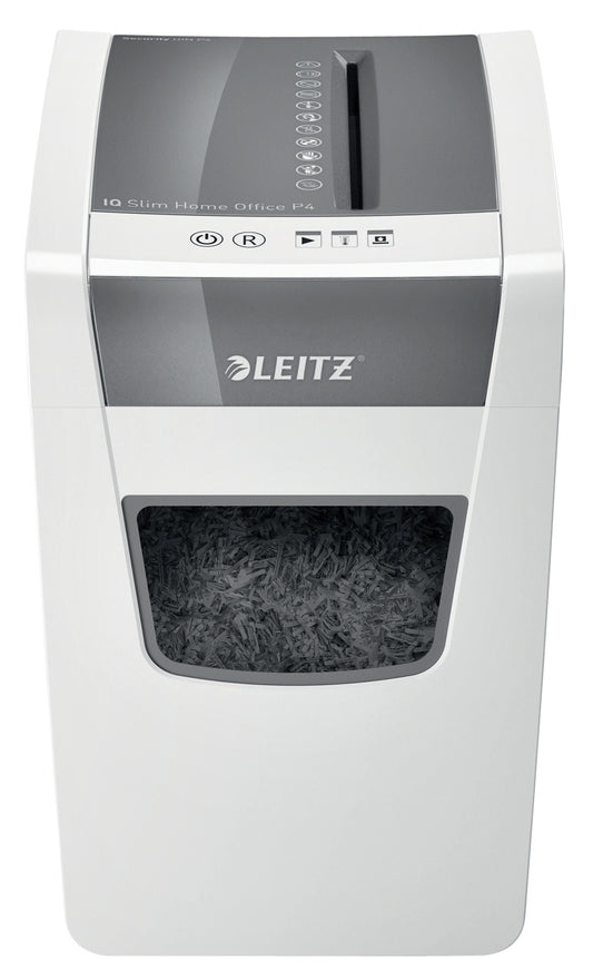 Papiervernietiger Leitz IQ Slim Home Office 4x28mm - 2