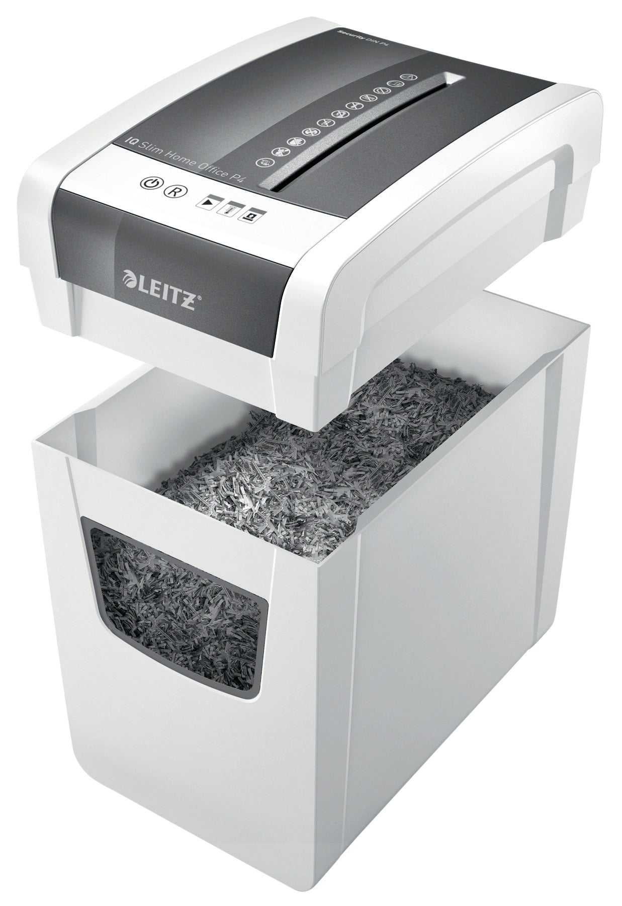 Papiervernietiger Leitz IQ Slim Home Office 4x28mm - 3