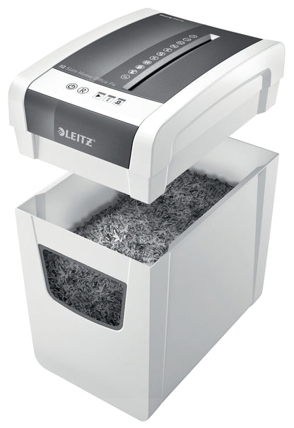 Papiervernietiger Leitz IQ Slim Home Office 4x28mm - 3