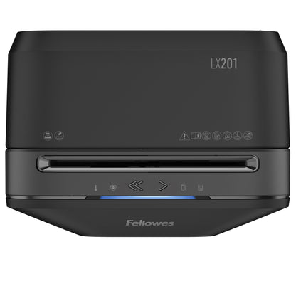Fellowes LX201 Papiervernietiger 2x12mm met 22L Opvangbak - 4