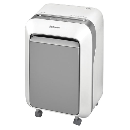 Fellowes LX211 Papiervernietiger 2x12mm Wit