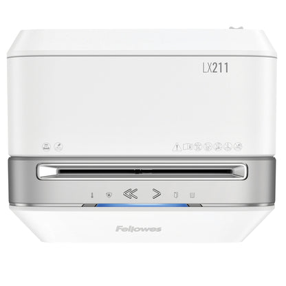 Fellowes LX211 Papiervernietiger 2x12mm Wit - 5
