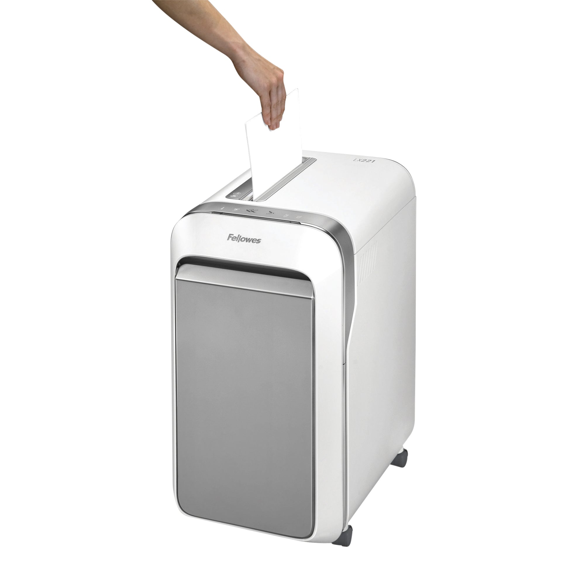 Fellowes LX221 papiervernietiger 2x12mm, micro-cut, 20 vel, 30L - 4