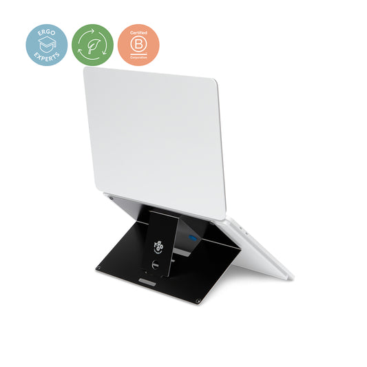 Dunne Aluminium R-Go Riser Attachable Laptopstandaard