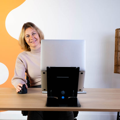 R-Go Riser Duo Ergonomische Laptop- en Tabletstandaard - 8